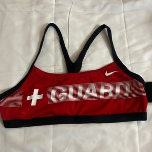 Womens Nike Swim Guard (Lifeguard) Large Bikini Top